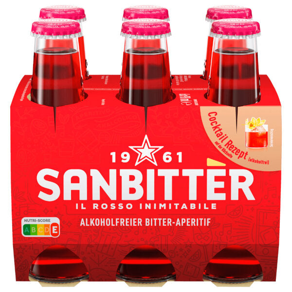 San Pellegrino Alcohol-Free Sanbitter 6 X 98ml