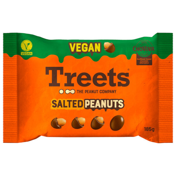 Treets Vegan Salted Peanuts 185G
