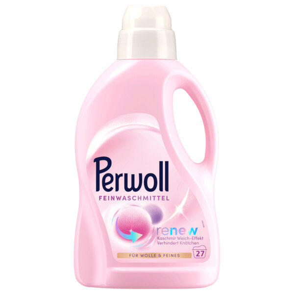 Perwoll Renew Wool & Delicates Liquid Detergent 1.35L