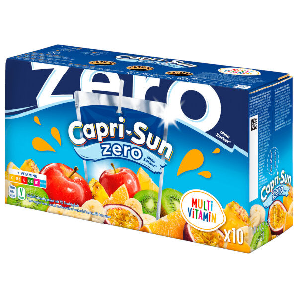 Zero Sugar Multivitamin Fruit Drinks - 10 x 200ml (Parallel Import) (Best Before Date: 28/02/2026)