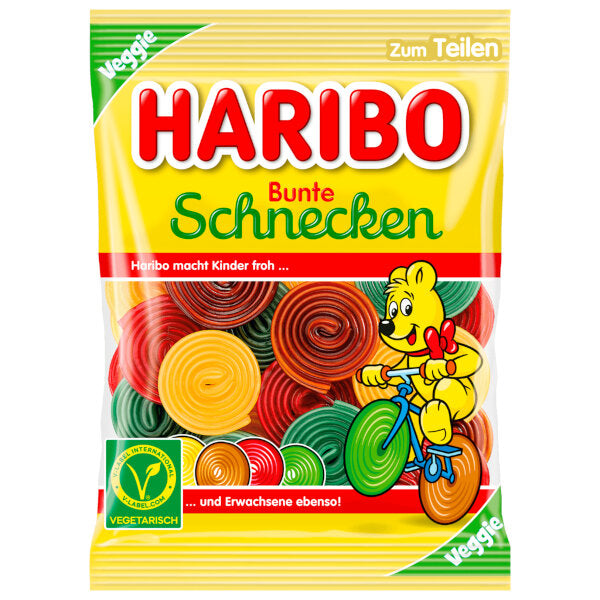 Haribo Haribo Fruit & Cola Wheel Gummies Candy 160G