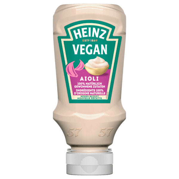 Vegan Mayonnaise Garlic Aioli - 220ml (Parallel Import)