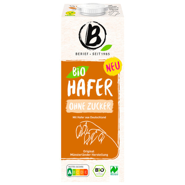 Organic Oat Milk No Sugar - 1L (Parallel Import) (Best Before Date: 24/10/2026)