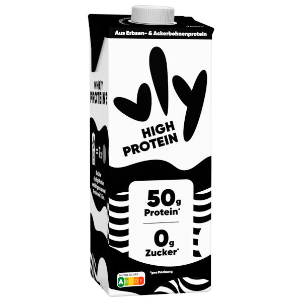 High Protein Vegan Pea Milk (50g protein/L, Zero Sugar) - 1L (Parallel Import)