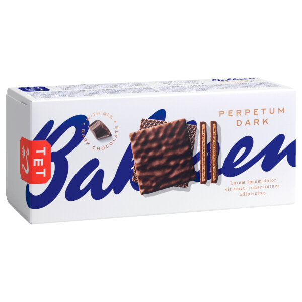 Bahlsen Dark Chocolate Wafers "Perpetum Dark" 97G
