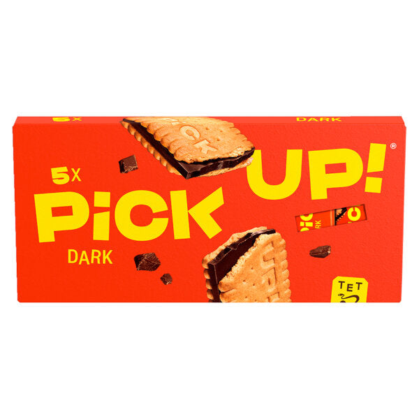 Pick Up! Dark Chocolate Cookie Sandwiches - 5x28g