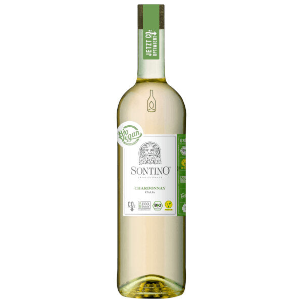 Organic Chardonnay White Wine (ABV: 12%) - 750ml (Parallel Import)