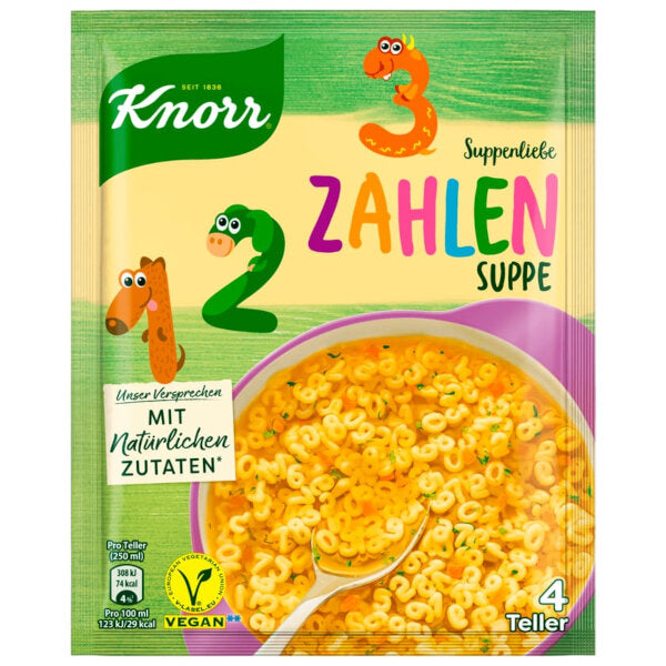 Numbers Noodles Soup - 84g (Parallel Import)