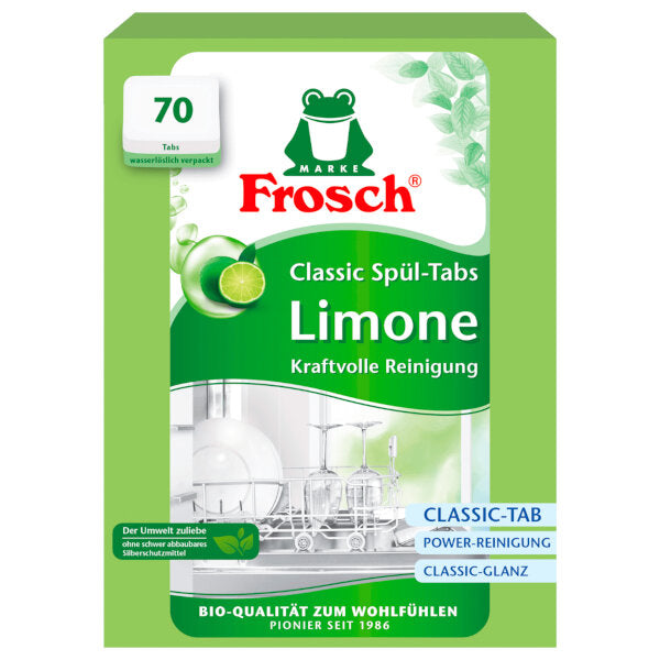 Dishwashing Tablets Classic (Green Lemon) - 70pcs (Parallel Import)