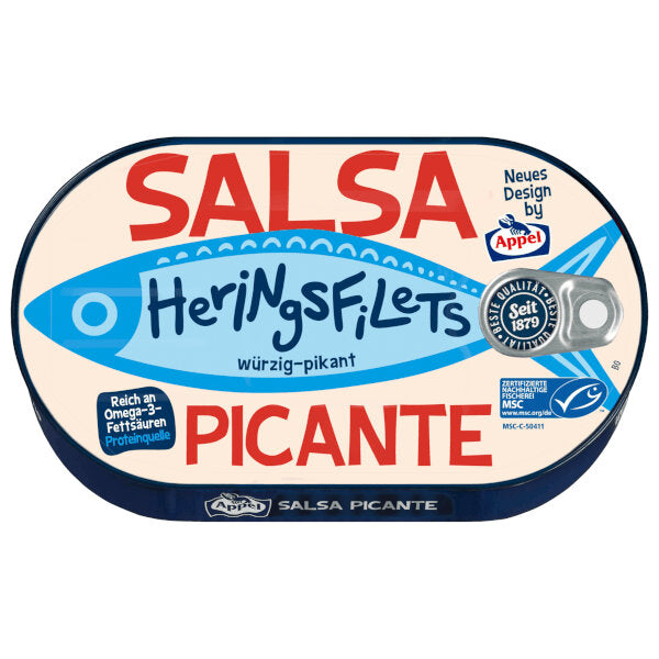 Appel Herring Fillets With Hot Salsa 200G
