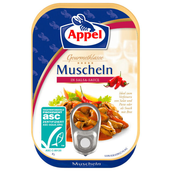 Appel Mussels In Salsa Sauce 100G