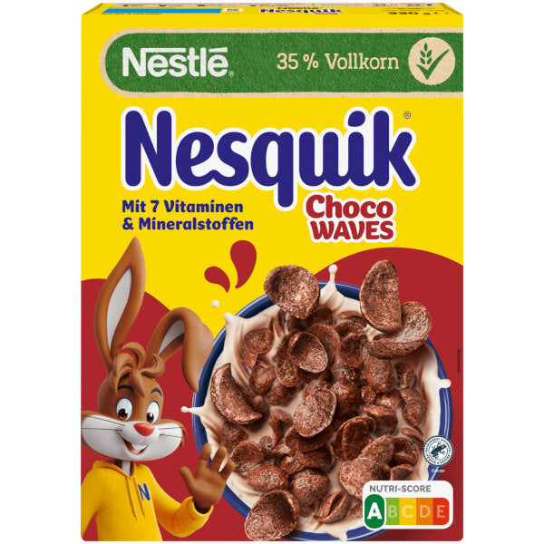 Nesquik Intense Choco Waves Cereals - 330g (Parallel Import)