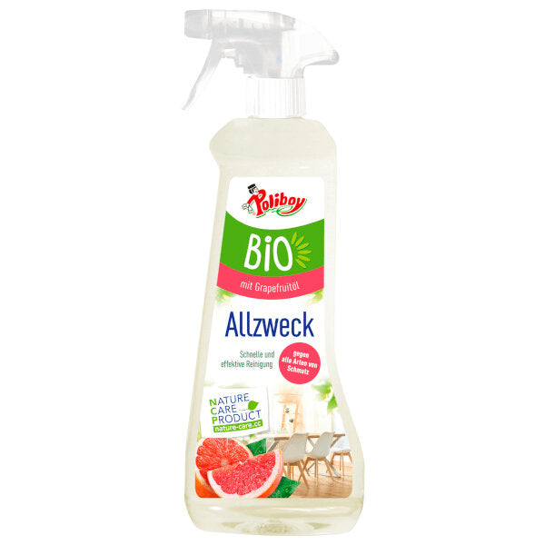 Poliboy Organic All-Purpose Cleaner (Grapefruit) 500ml