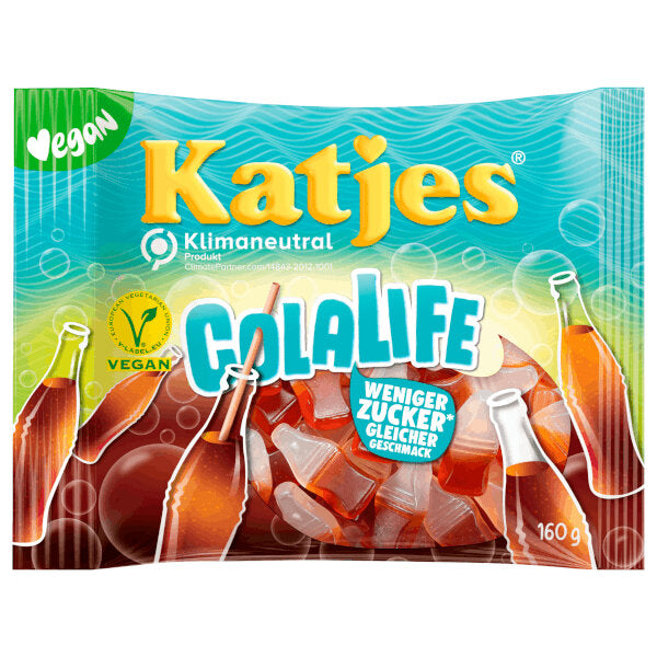 Vegan Cola Gummies "Colalife" - 160g (Parallel Import)