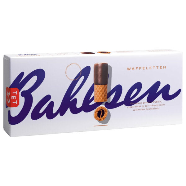 Dark Chocolate Coated Wafer Rolls - 100g