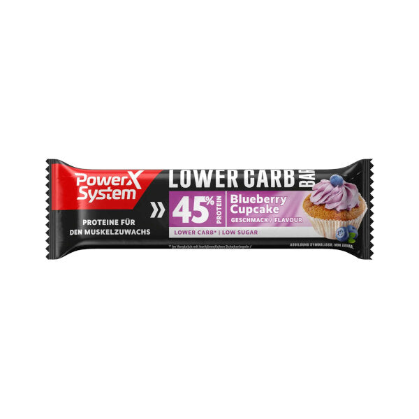 Lower Carb Blueberry Cupcake Protein Bar - 40g (Best Before Date: 30/06/2024)