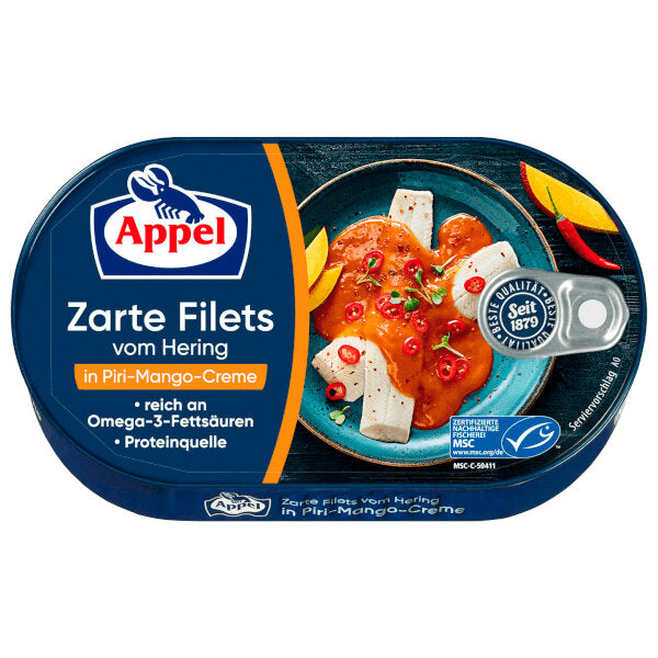 Appel Herring Fillets With Piri Mango Sauce 200G
