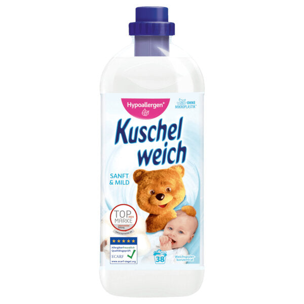Fabric Softener Gentle &amp; Mild - 1L (38 Washes)