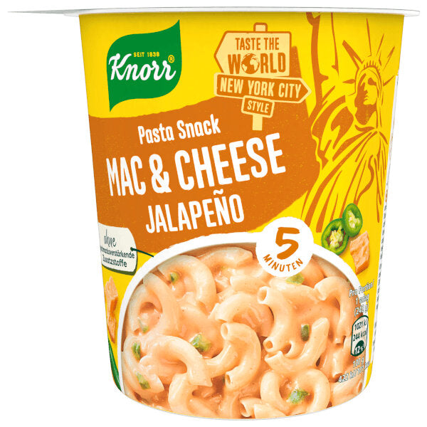 5 Minutes Jalapeno Mac &amp; Cheese Macaroni Cup - 62g (Parallel Import)