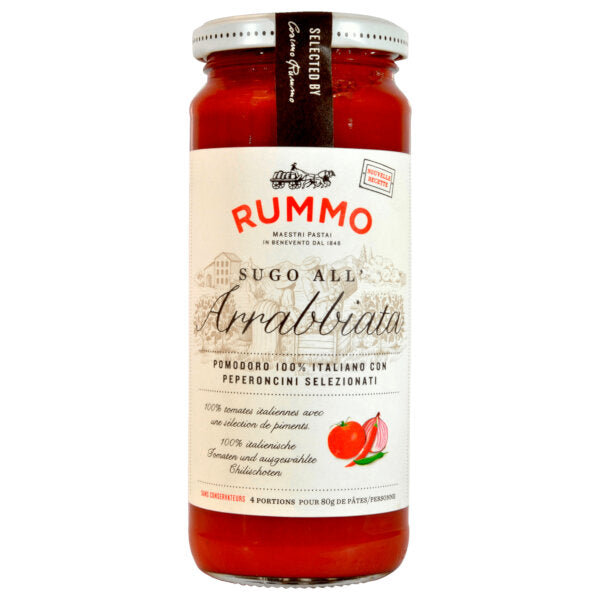 Rummo Sugo Al Arrabbiata Tomato Pasta Sauce 340G