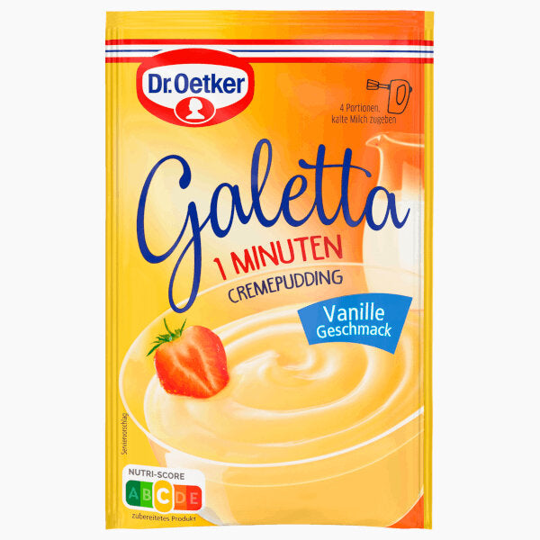 Dr. Oetker Galetta Vanilla Cream Pudding Mix 80G