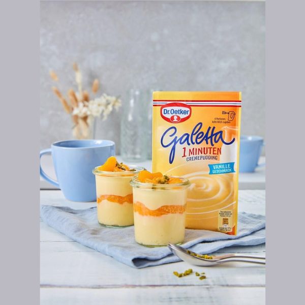 Galetta Vanilla Cream Pudding Mix - 80g (Parallel Import)