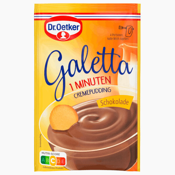 Dr. Oetker Galetta Chocolate Cream Pudding Mix 99G