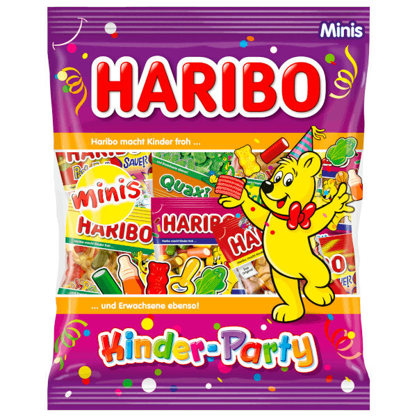 Haribo Kids Party Gummies Mini (Individual Packs) - 250g (Parallel Import)