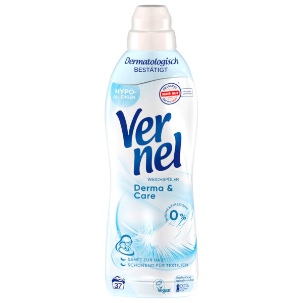 Fabric Softener For Sensitive Skin Derma &amp; Care - 814ml (37 Washes)