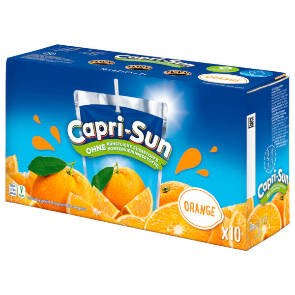 Capri-Sun Orange Juice Drinks 10X200ml