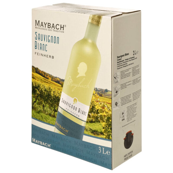 Sauvignon Blanc Semi-dry White Wine in Box - 3L