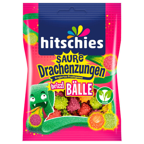 Hitschies Sour Gummy Balls 100G