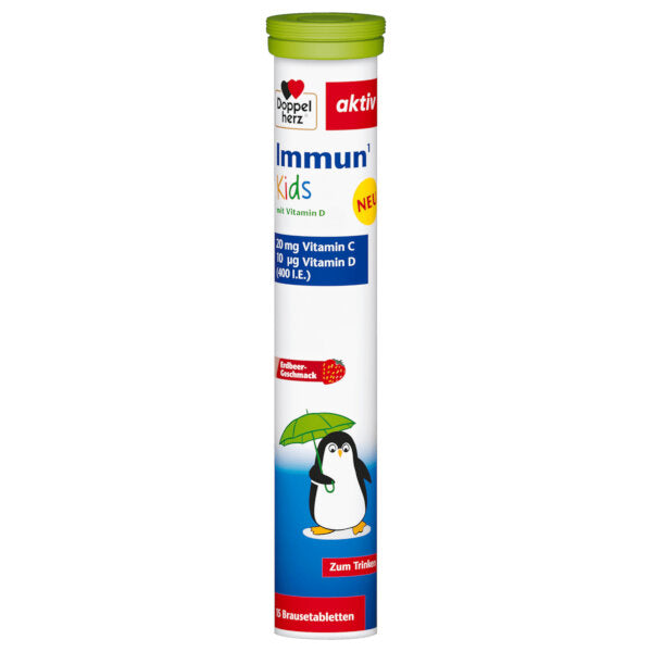 Kids Immune Effervescent Tablets - 15 Tablets
