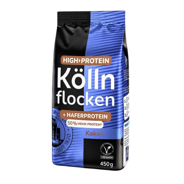 High Protein Cocoa Oat Flakes - 450g (Best Before Date: 19/08/2026)