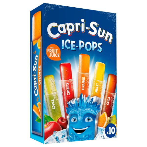 Capri-Sun Capri Sun Fruity Ice Pops 40ml X 10 Sticks