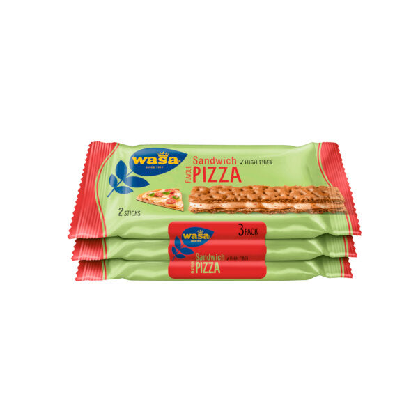 Pizza Flavour Sandwich Crackers - 3x37g (Parallel Import)