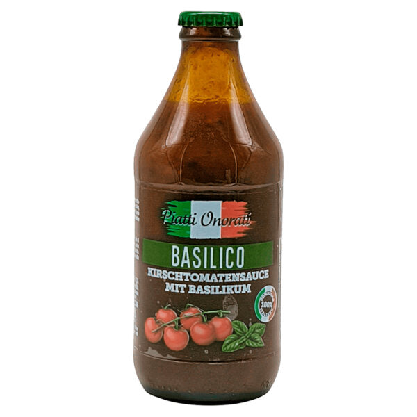 Cherry Tomato Pasta Sauce with Basil - 330g