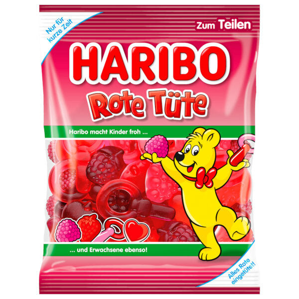 Haribo The Red Bag Fruit Gummies 175G
