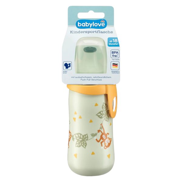 Cheeky Money Children Water Bottles Green 330ml - 1pc (Parallel Import)