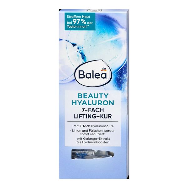 Balea Hyaluronic Acid Lifting Serum Booster 1ml X 7 Tubes