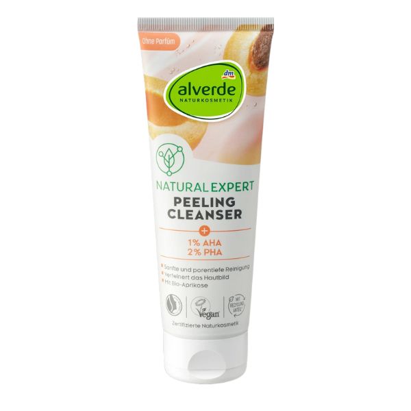 Alverde 1% Aha + 2% Pha Peeling Cleansing Gel 125ml