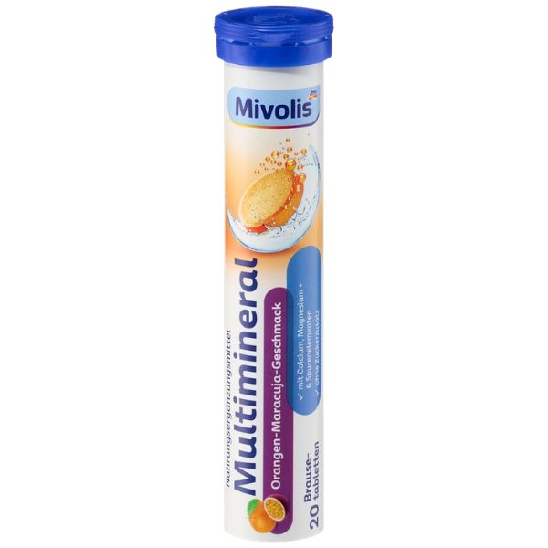 Multi-Mineral Effervescent Tablets - 20 Tablets (Parallel Import)