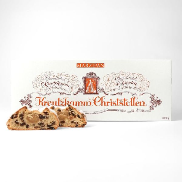 Christmas Stollen with Marzipan - 1000g (Best Before Date: 01/02/2026)