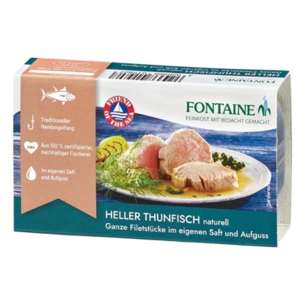 Fontaine Yellowfin Tuna In Brine 120G
