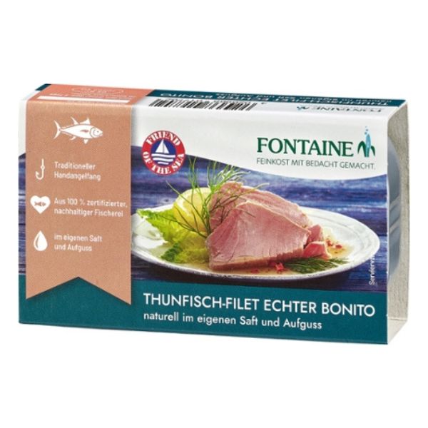Fontaine Skipjack Tuna In Brine 120G