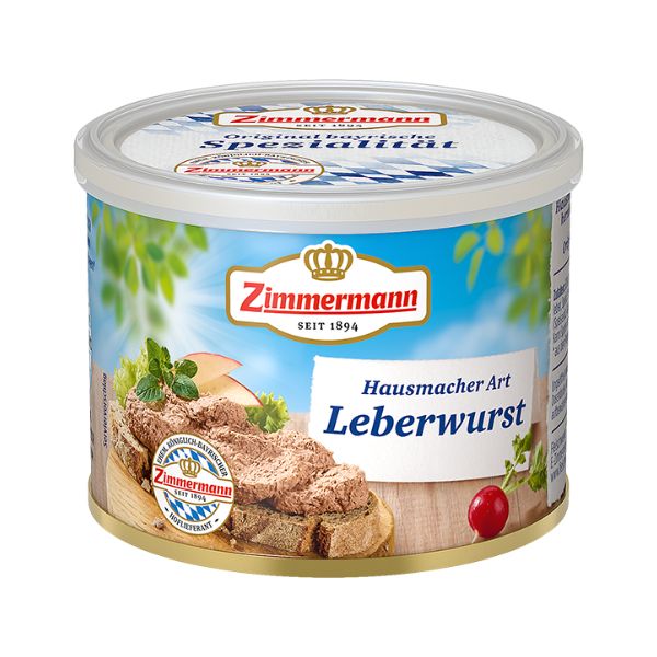 Zimmermann Homemade Pork Pate "Leberwurst" 200G
