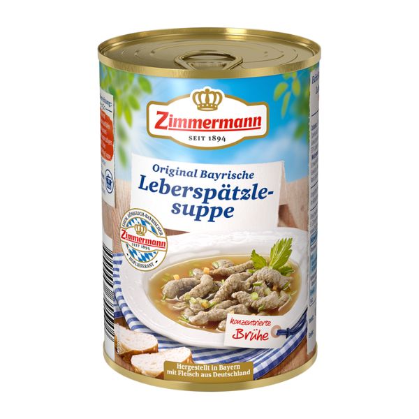 Liver Spaetzle Noodle Soup - 400ml