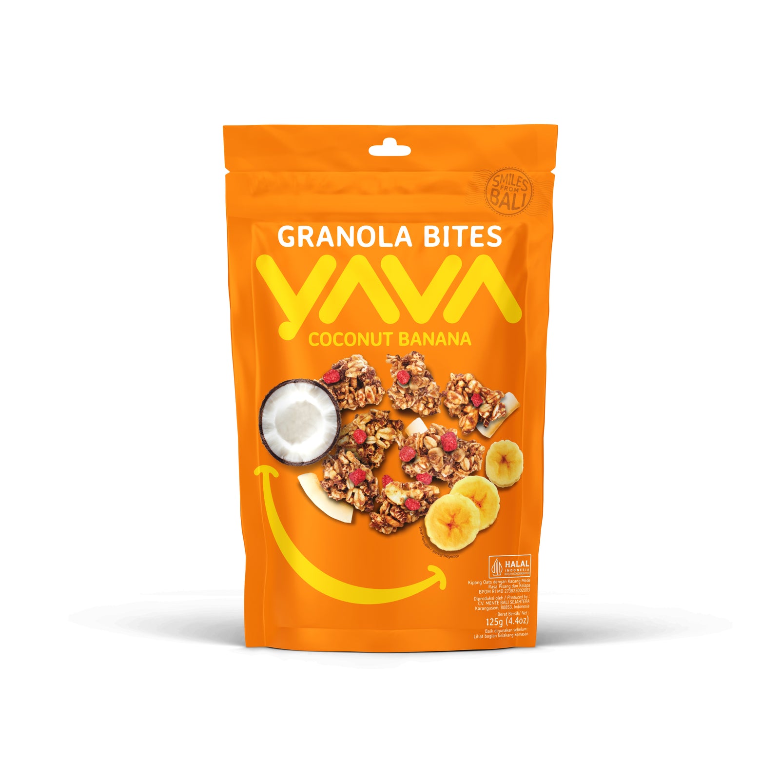 East Bali Cashews Granola Bites Coconut Banana 125G