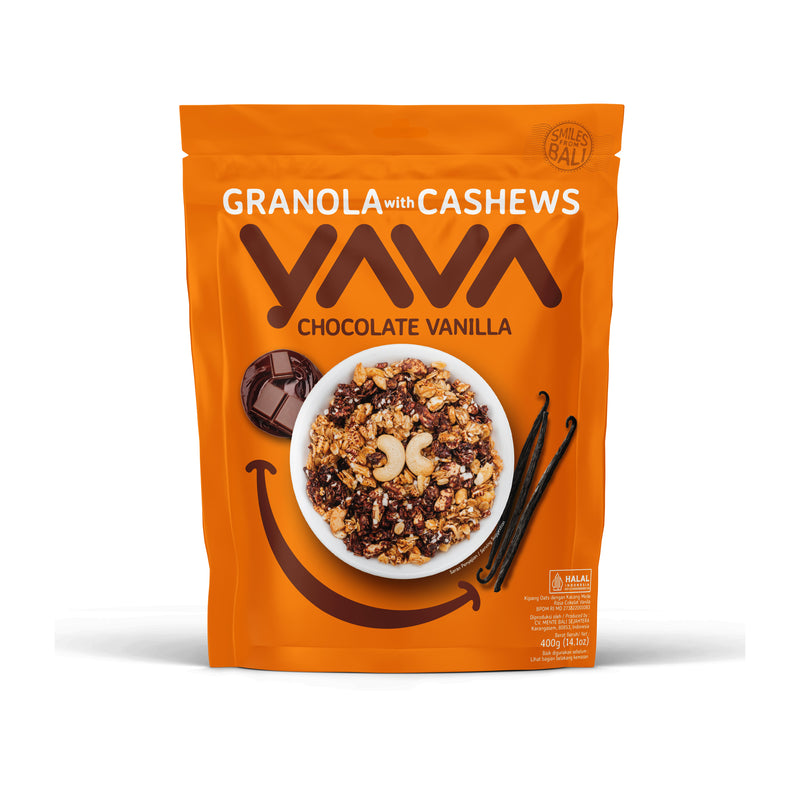 Granola with Cashews - Chocolate Vanilla 400g