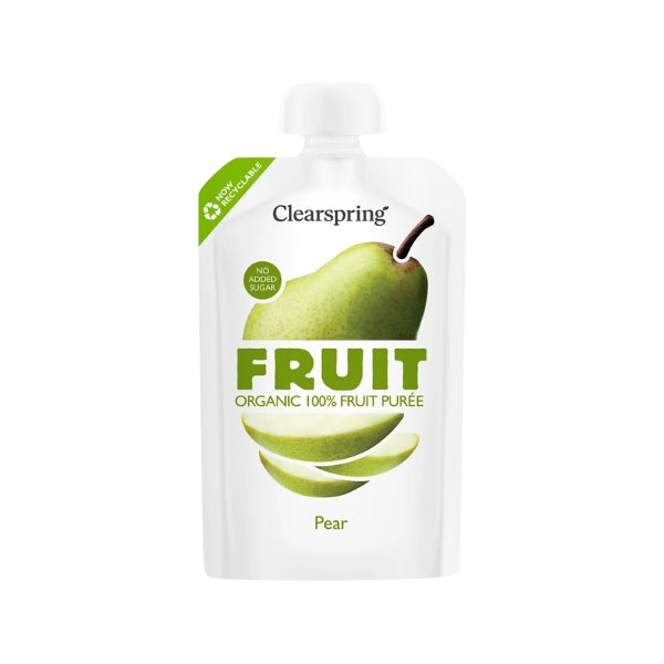 Clearspring Organic 100% Fruit Puree (Pear) 100G